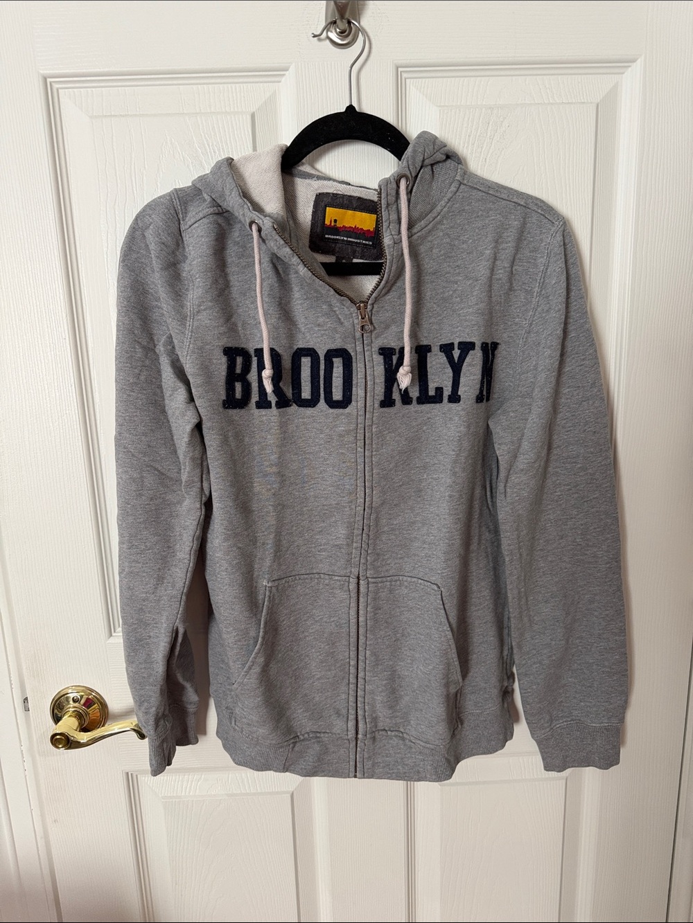 Brooklyn industries Gray Zip-Up Hoodie men’s small